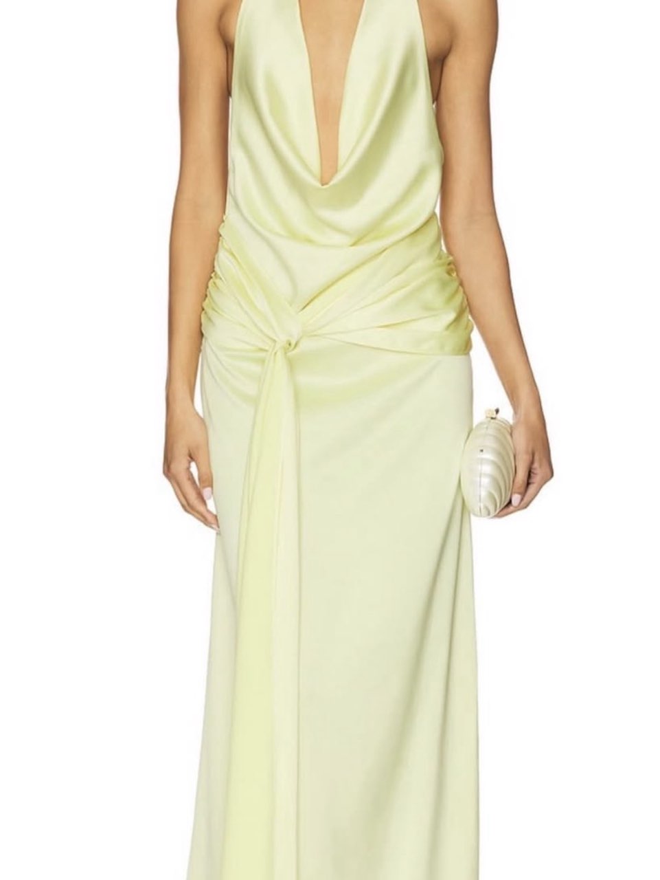 La Regia Dress in Lemon