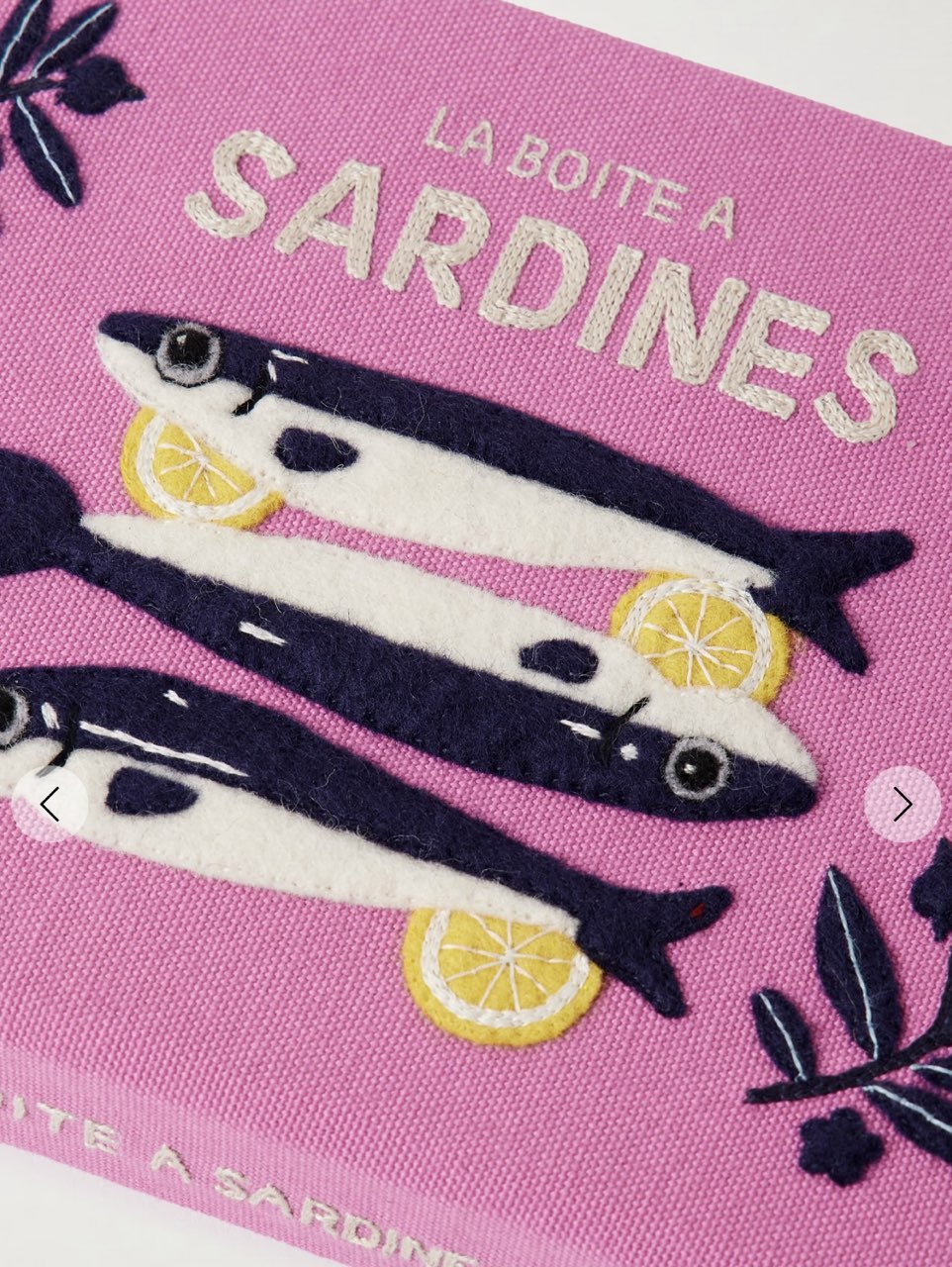 Olympia Le-Tan Sardines Book Clutch