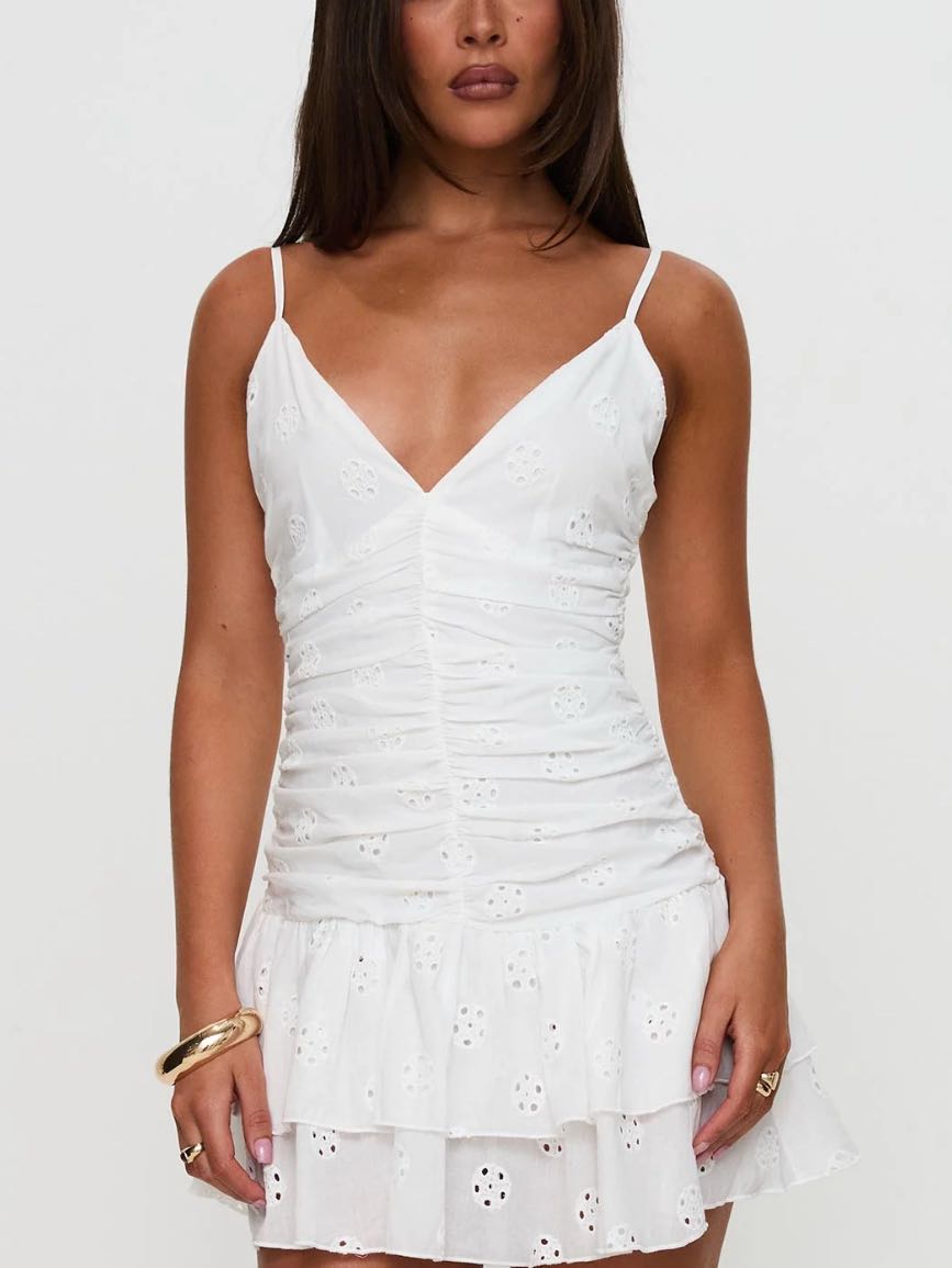 Princess Polly Rothea Mini Dress White