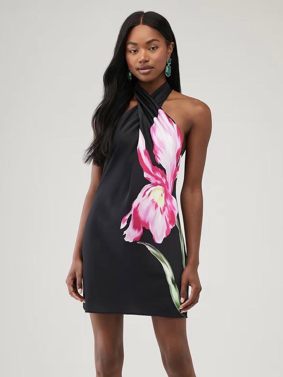Black floral Show me your mumu dress