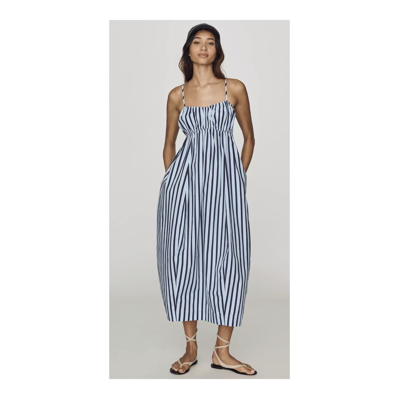 Maeve Barrel Midi Dress