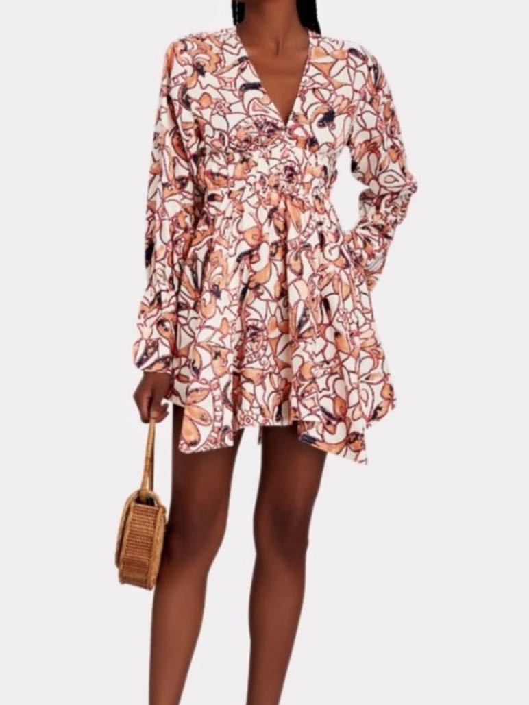 A.L.C. Salina Linen Mini Dress