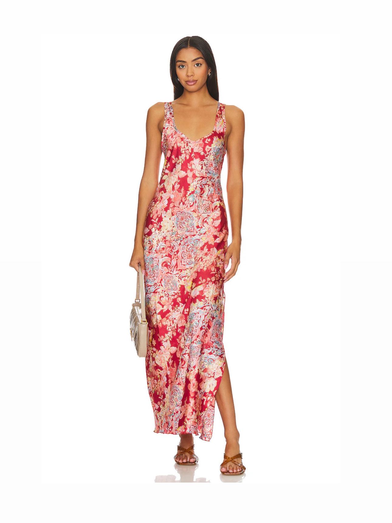 Free People Maxi Patterned Dress