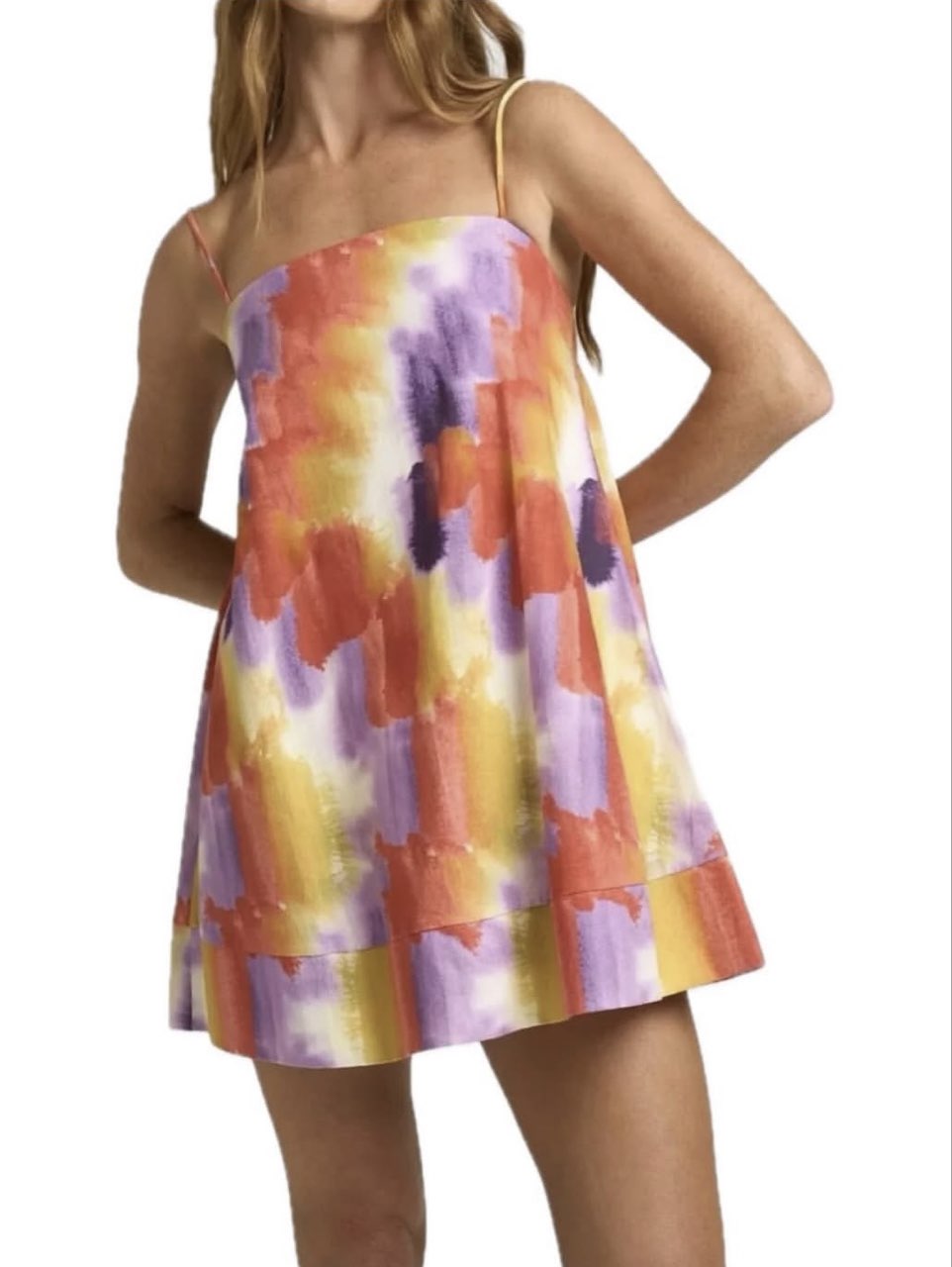 Tie-Dye Mini Dress
