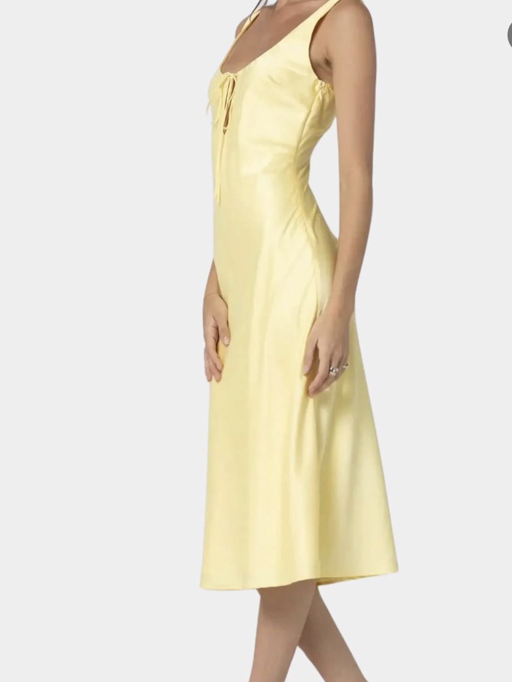 Satin Midi Dress
