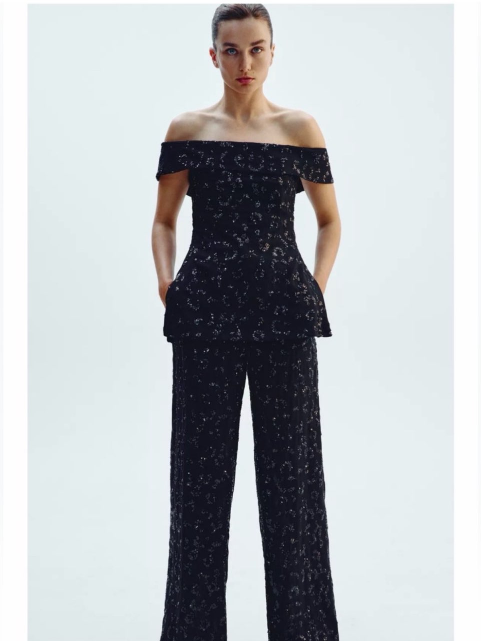 Zara sequin set