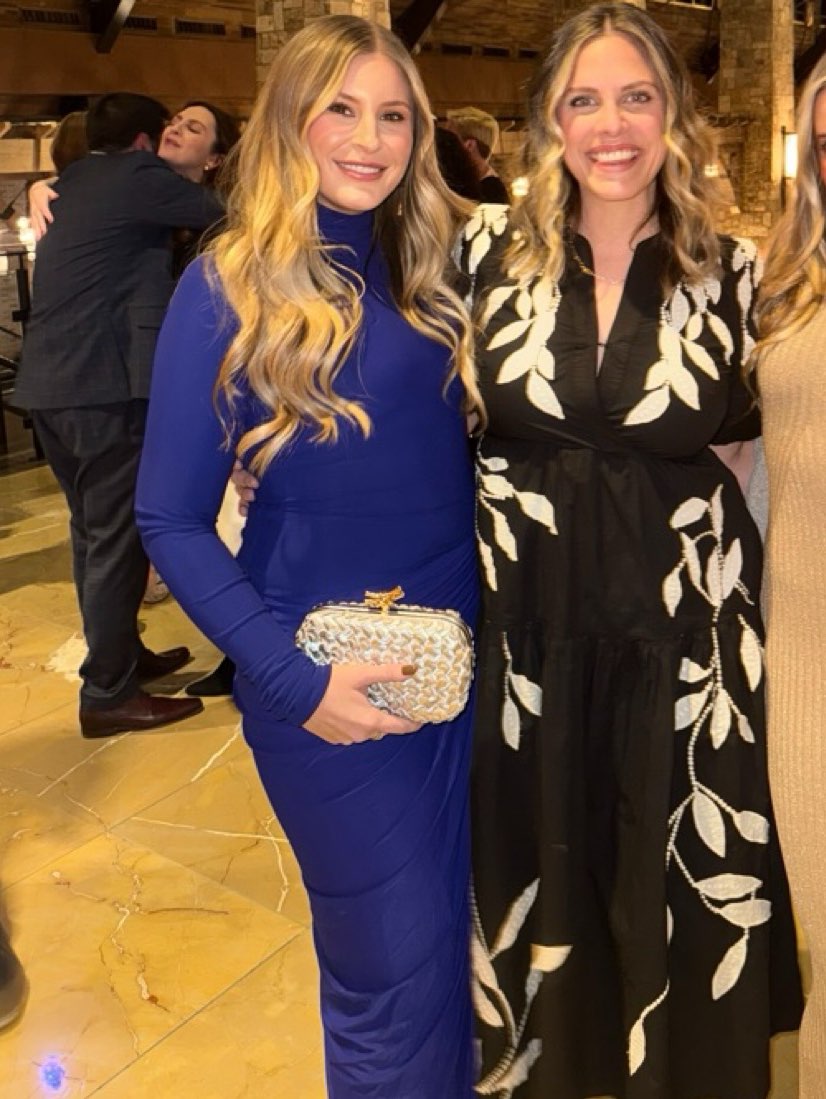 Royal Blue Draped Mock-Neck Gown