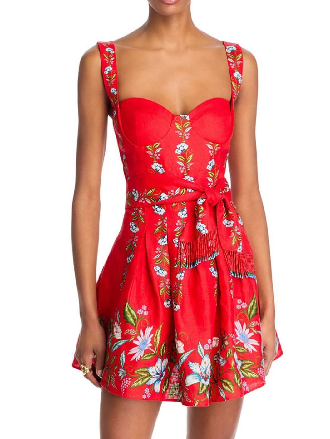Floral mini dress