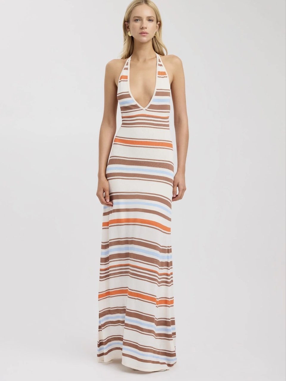 Striped Maxi Dress