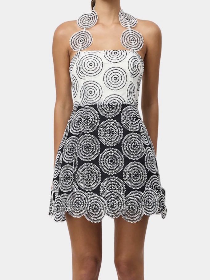 Halter Neck Mini Dress