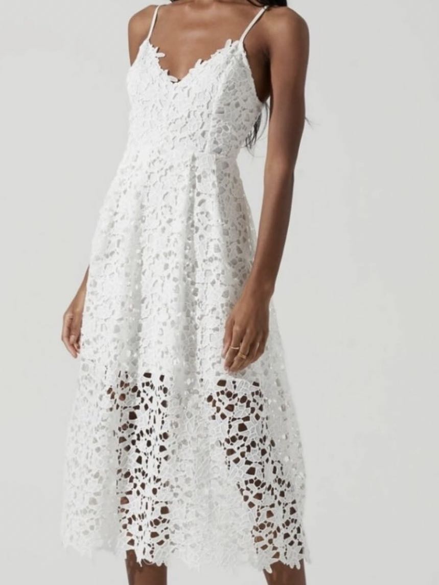Lace midi