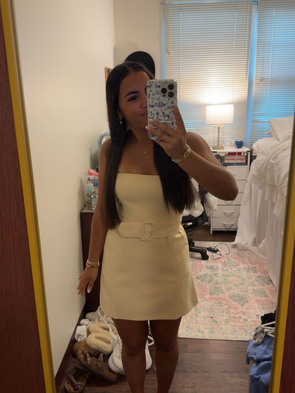 AMANDA UPRICHARD YELLOW DRESS🐥