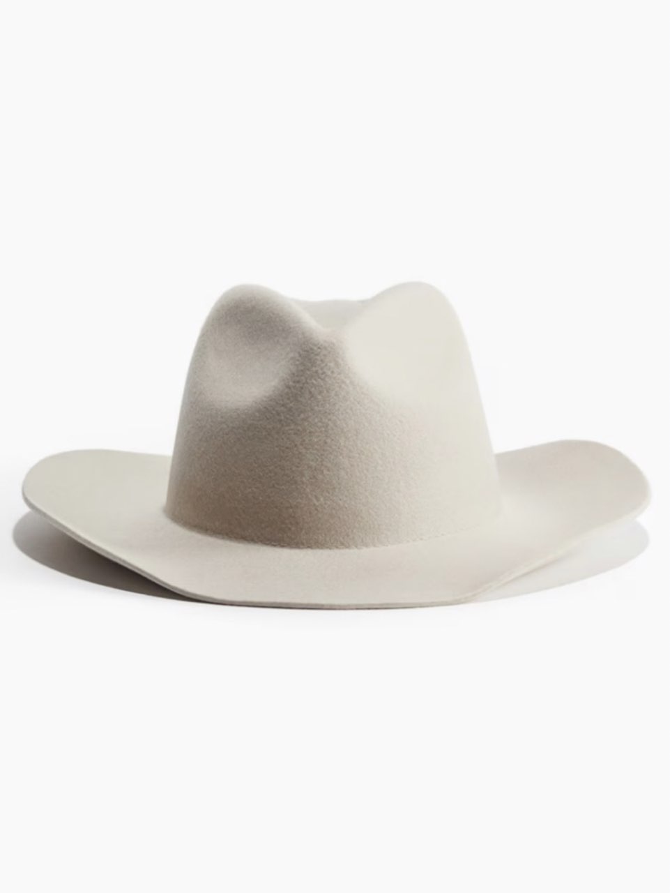 Cream Felt Cowboy Hat