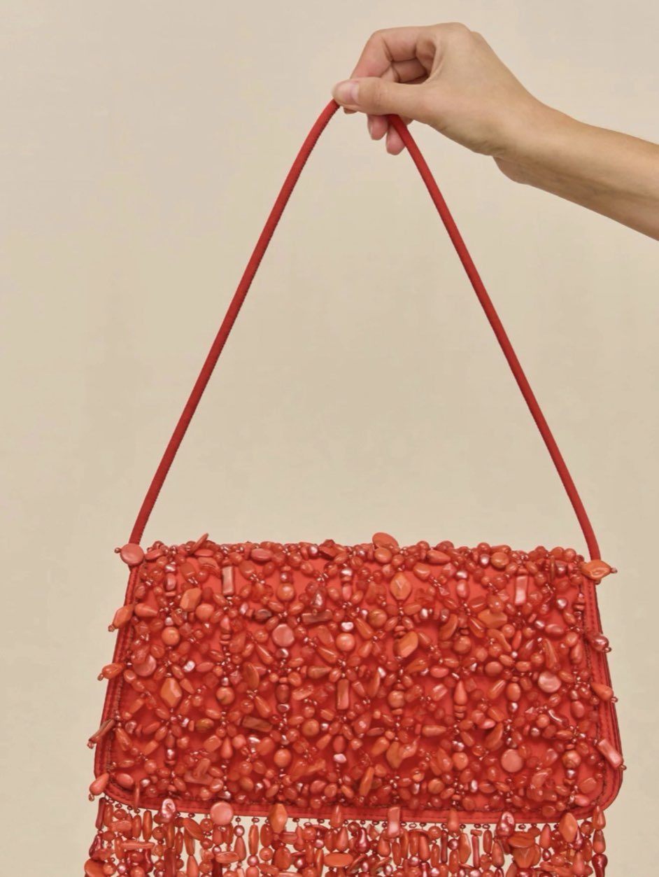 Beaded Shoulder Bag