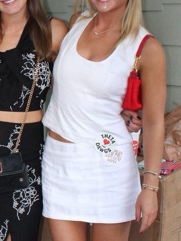 Reformation White Skirt Set