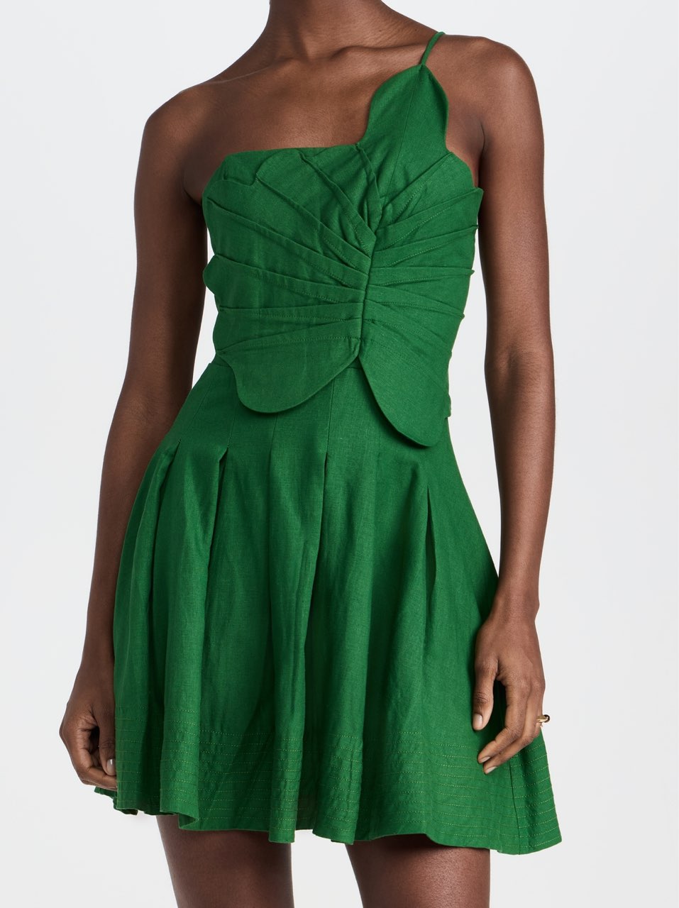 Farm Rio one shoulder mini dress