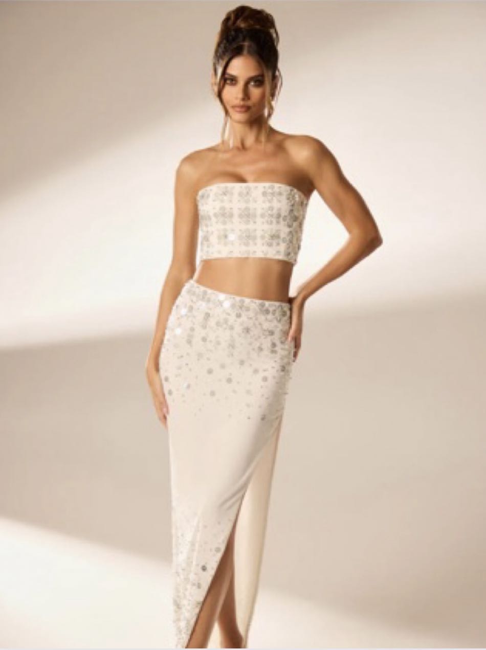 Embellished Two-Piece Set