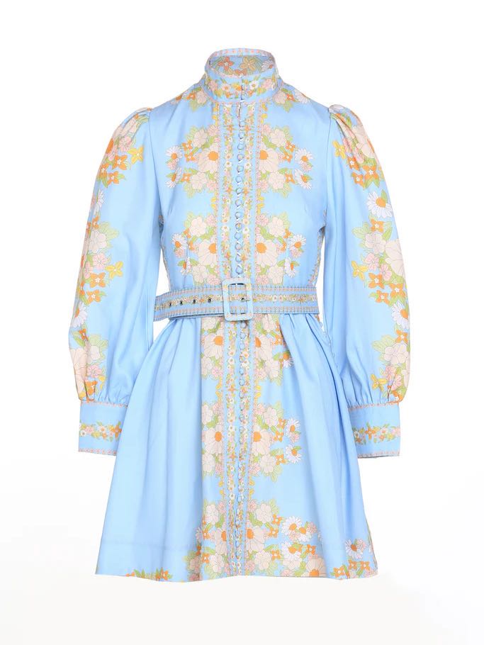 Leila belted dress