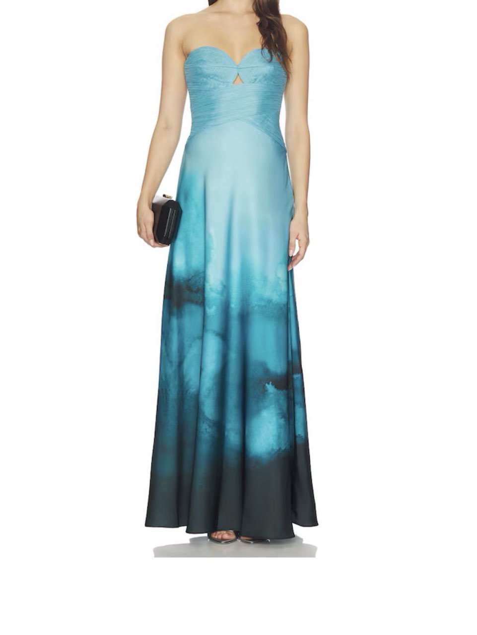 AMUR Cova Printed Gown