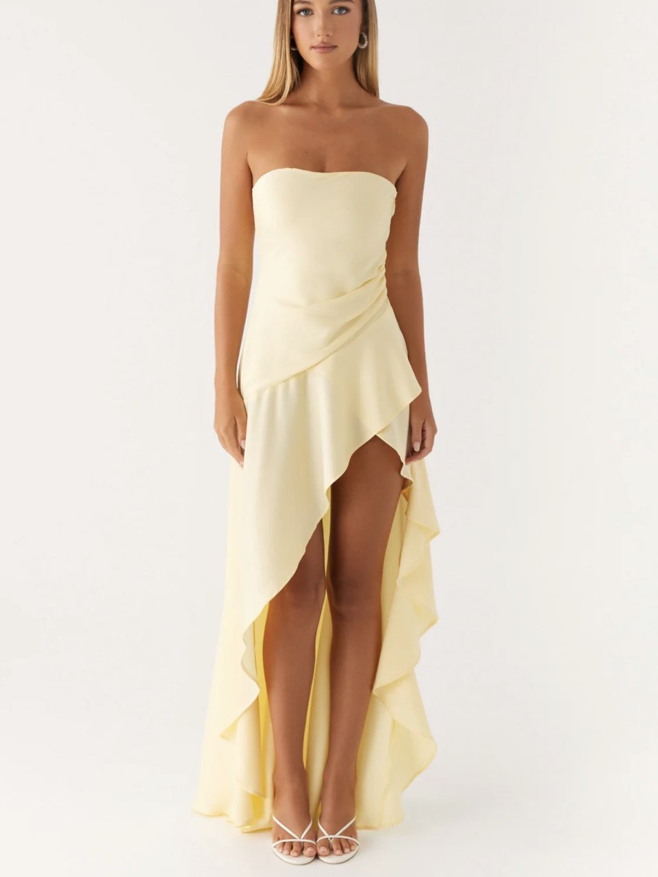 Yellow formal dress