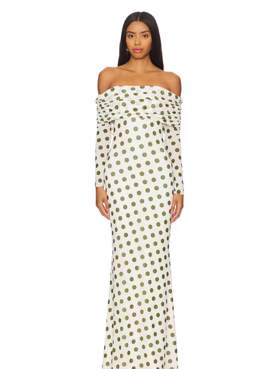 Revolve Thelma Dress - Birch Dot
