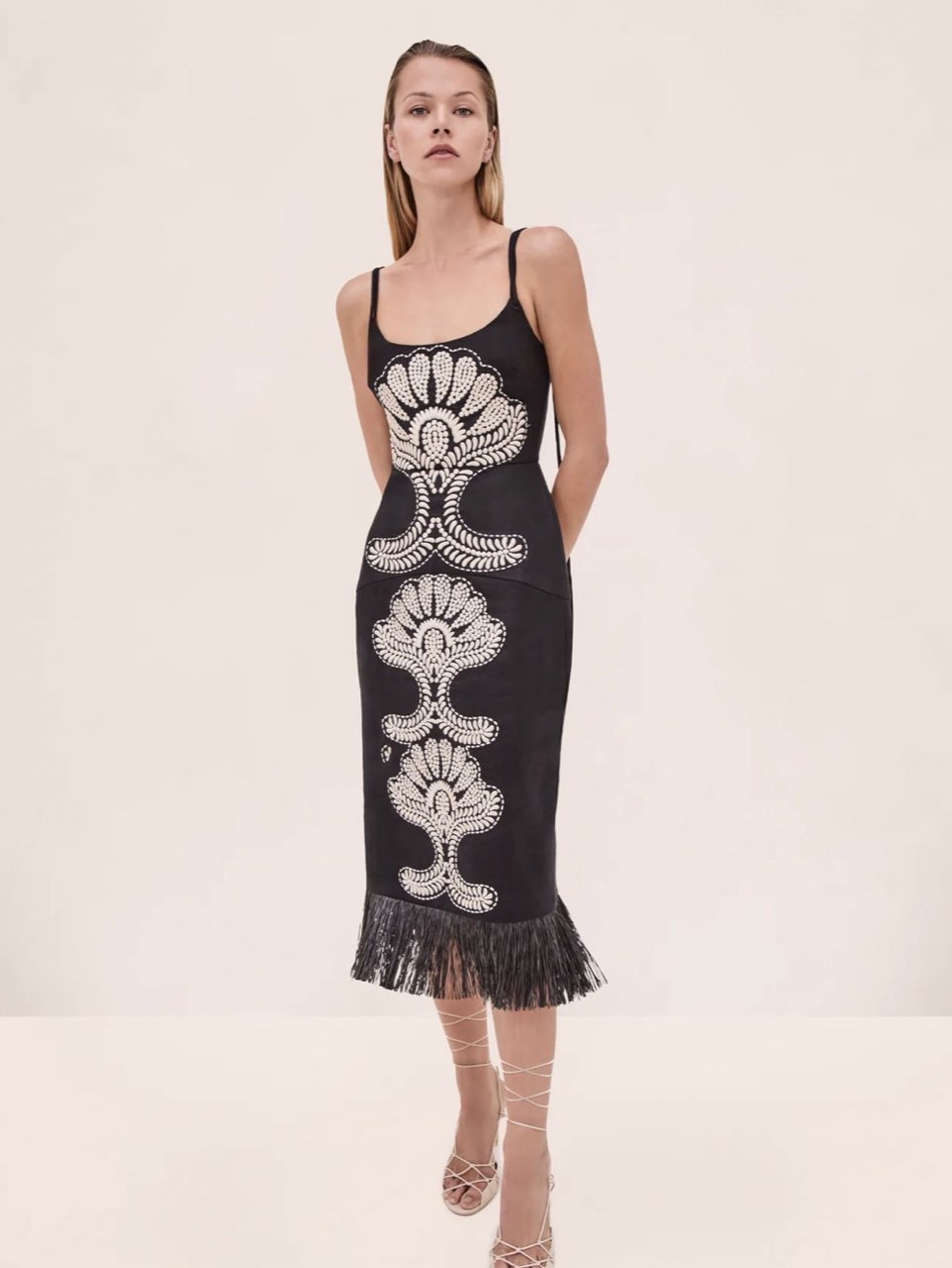 Naturi Midi Dress