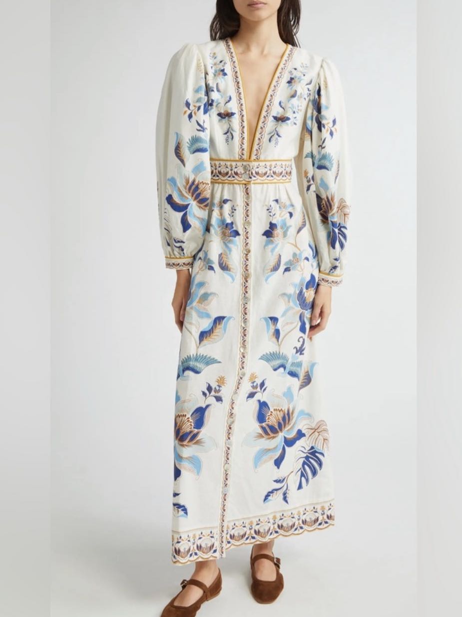 Farm Rio Cream Maxi