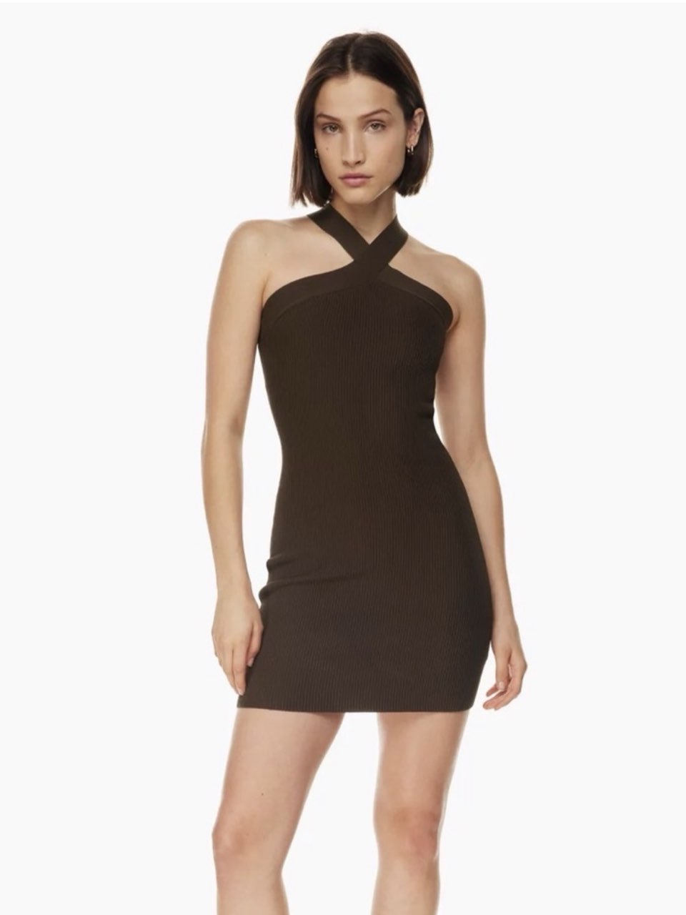 Sculpt Knit Criss Cross Dress