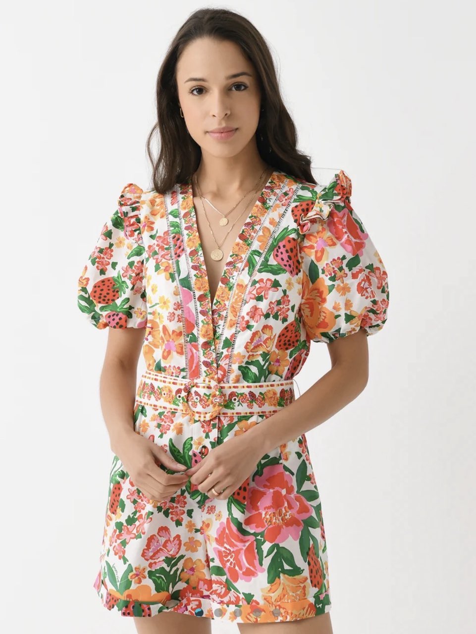 Farm Rio Floral Romper