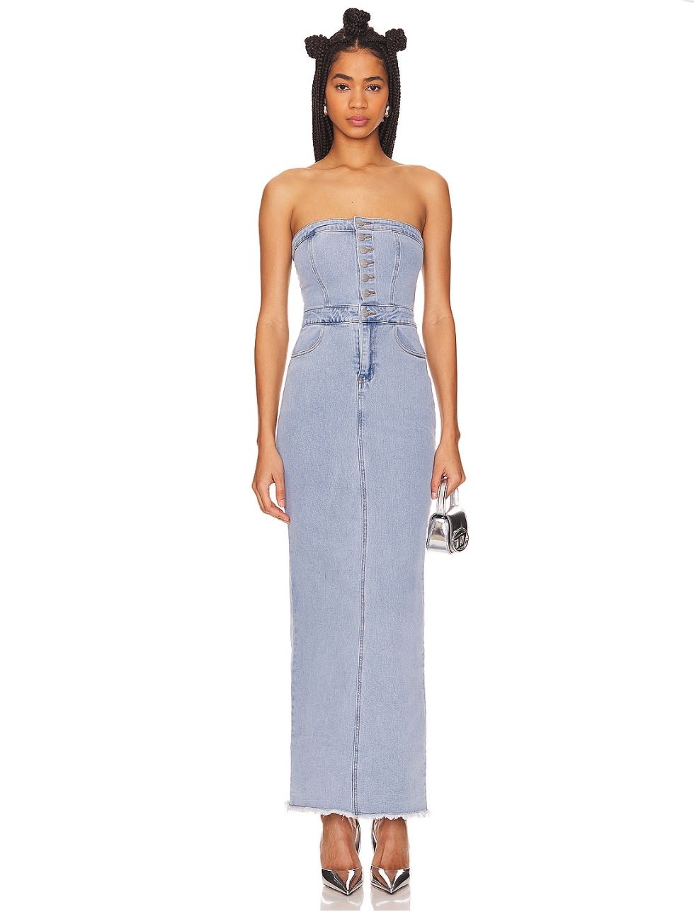REVOLVE DENIM MAXI