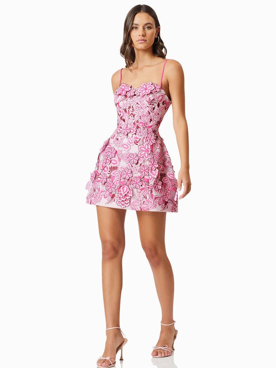 Elliatt Roseate 3D dress