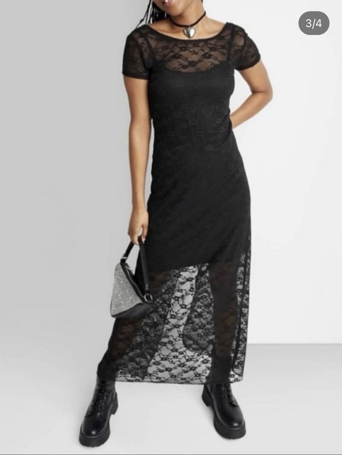 Lace maxi