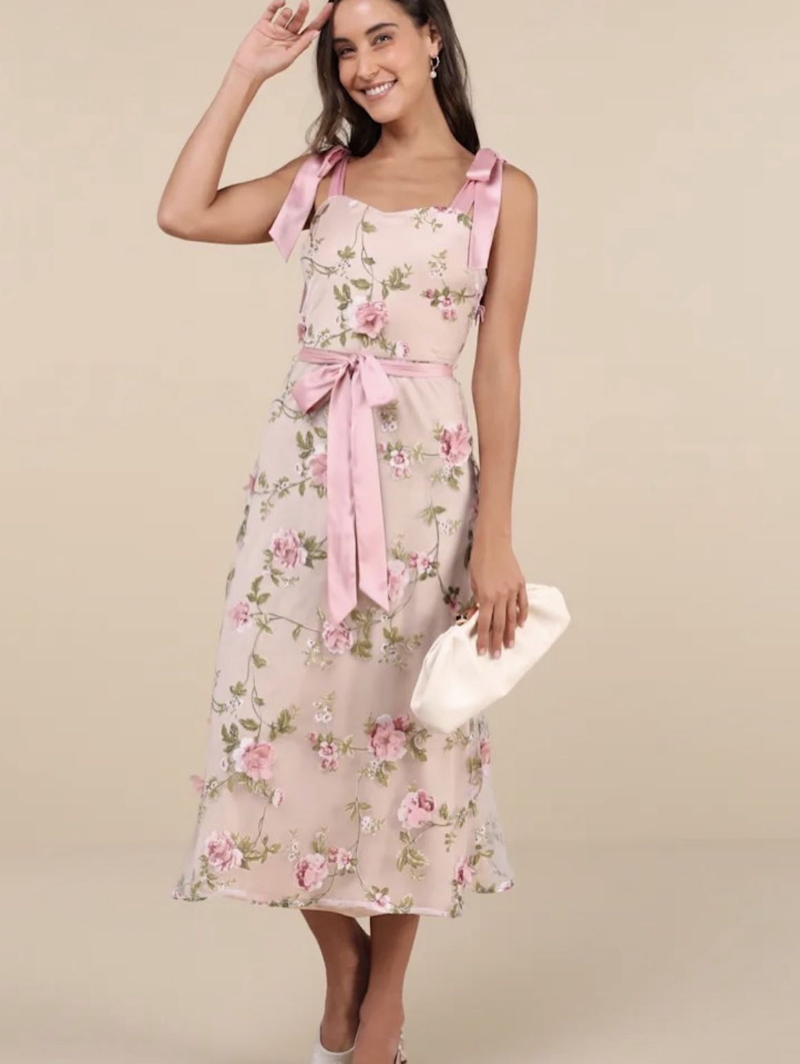 Lulus midi dress