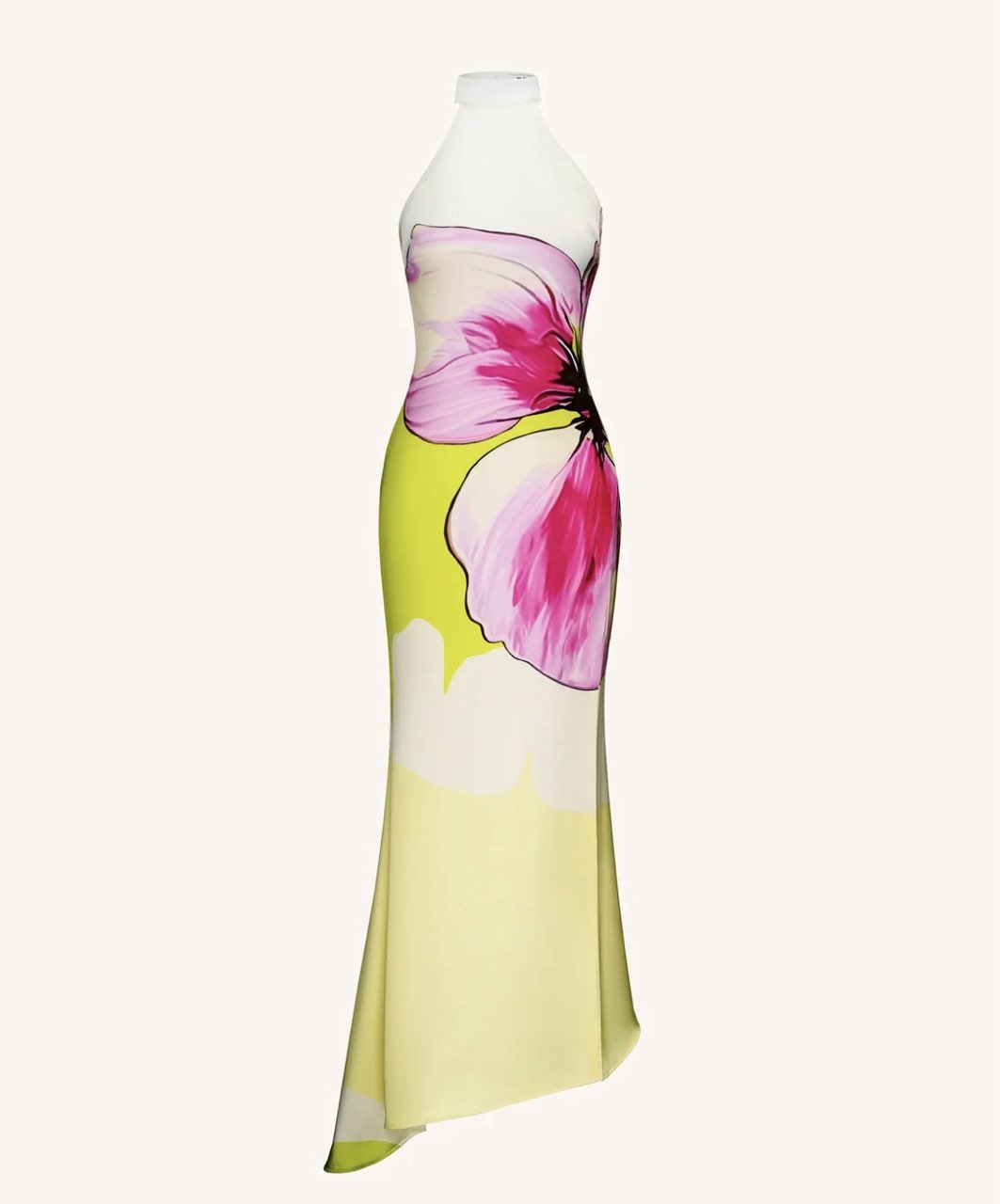 JW PEI Floral Halter Maxi Dress