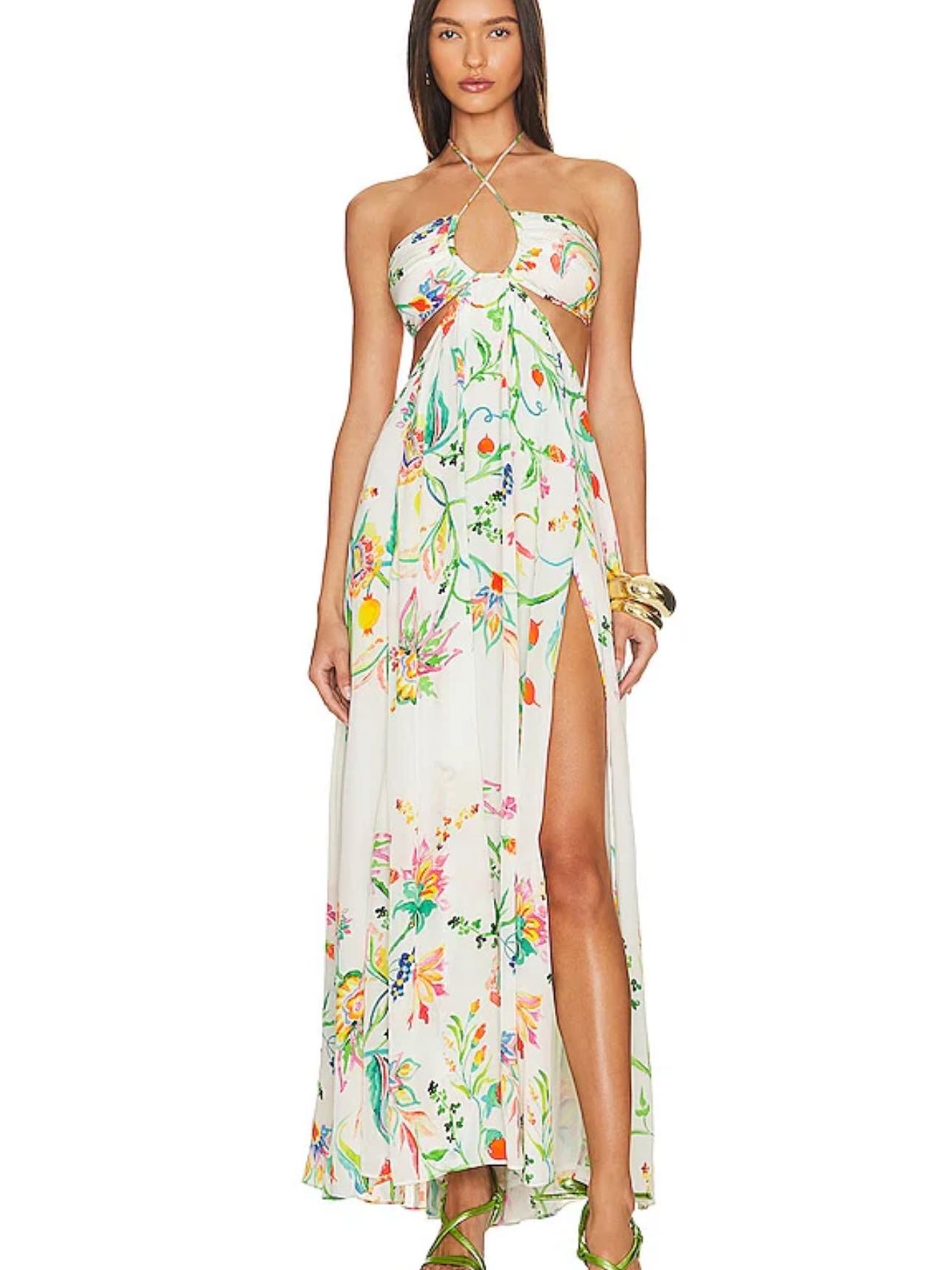 Floral maxi dress