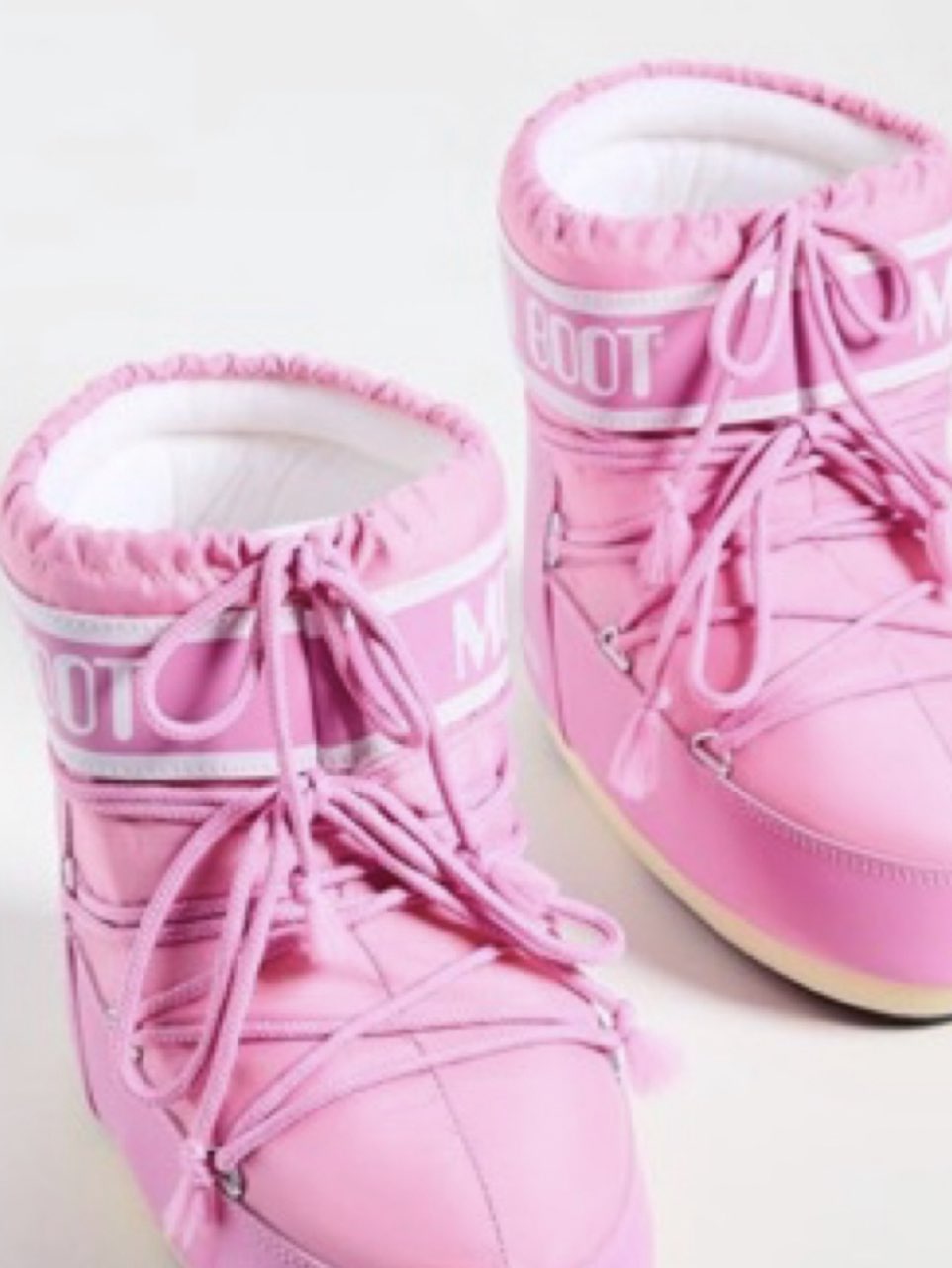 Pink Moon Boot Icon Nylon Boots