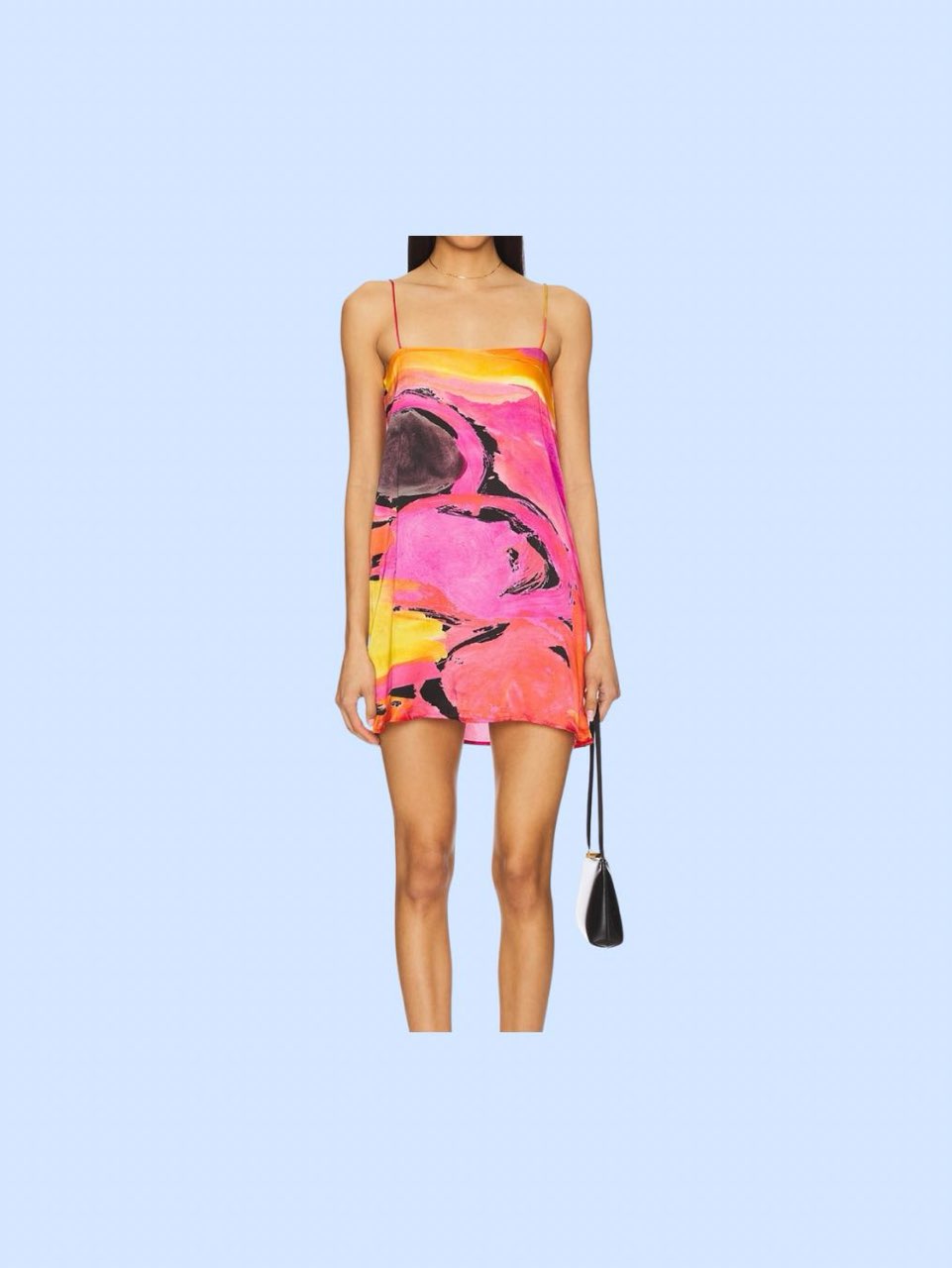 yellow the label Meri mini dress