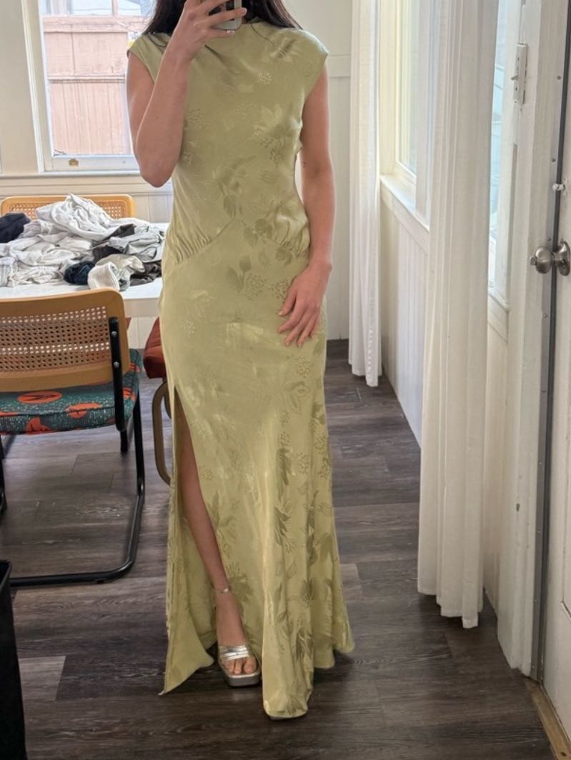 Green L’Acaedmie dress