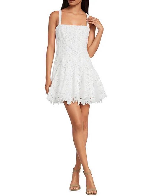 Alice Floral Eyelet Dress