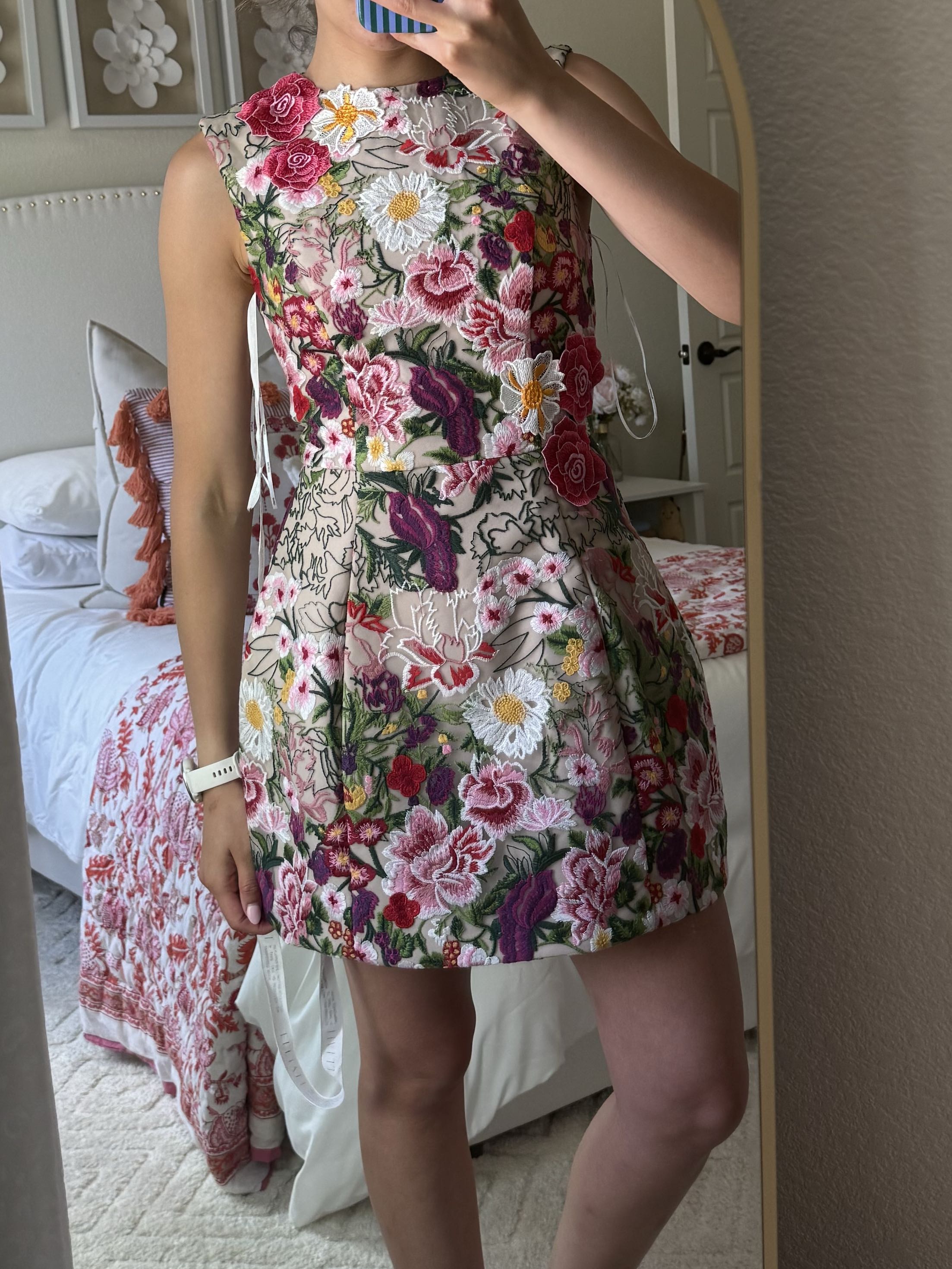 Elliat Floral Mini Dress