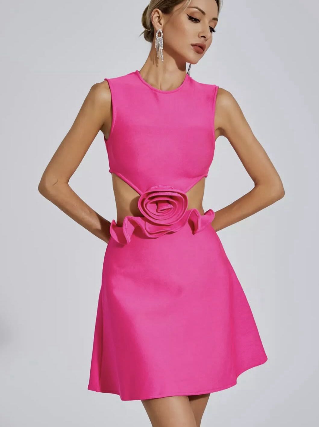 Pink Mini Dress