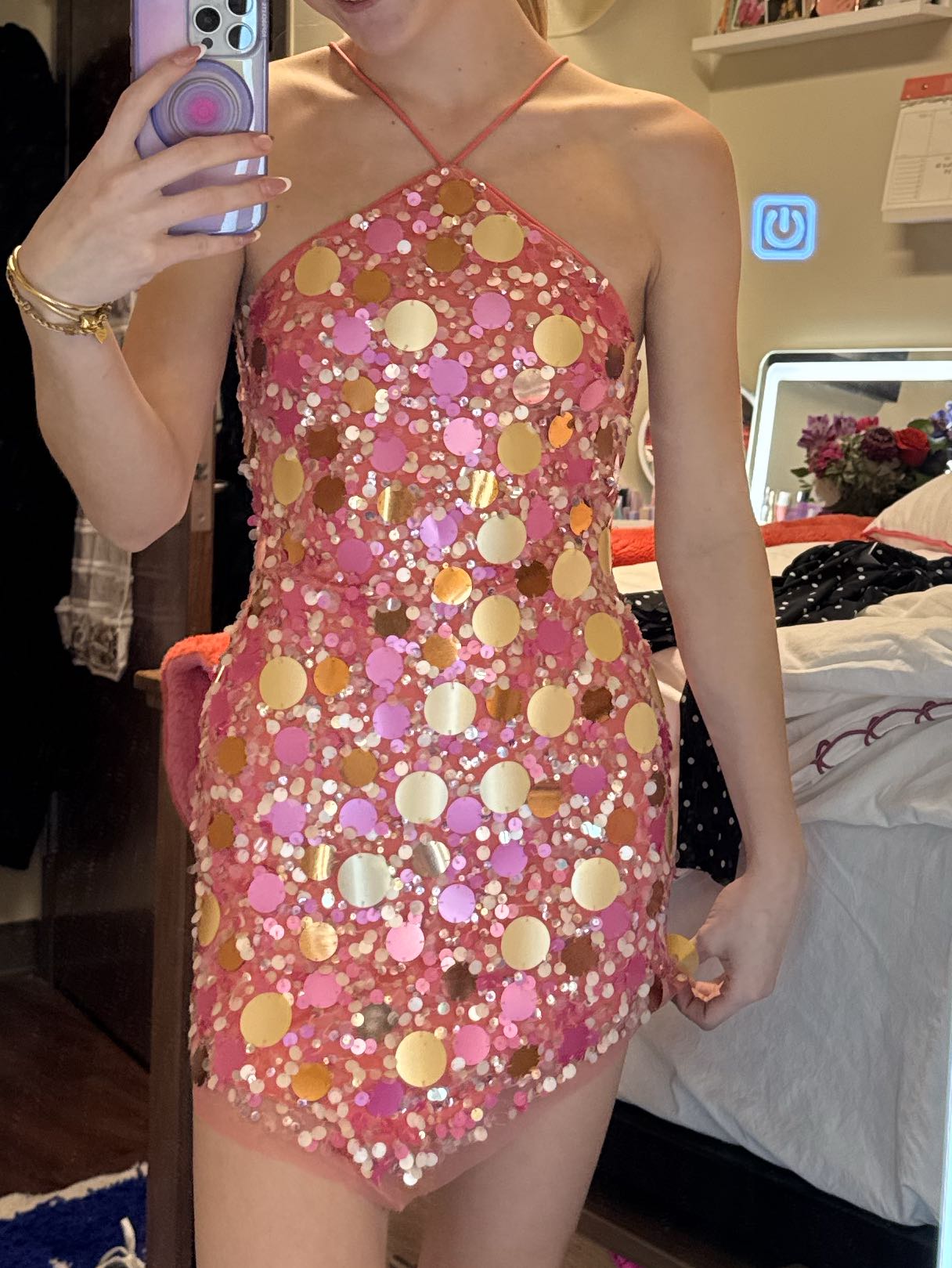 Lovers and Friends pink dress