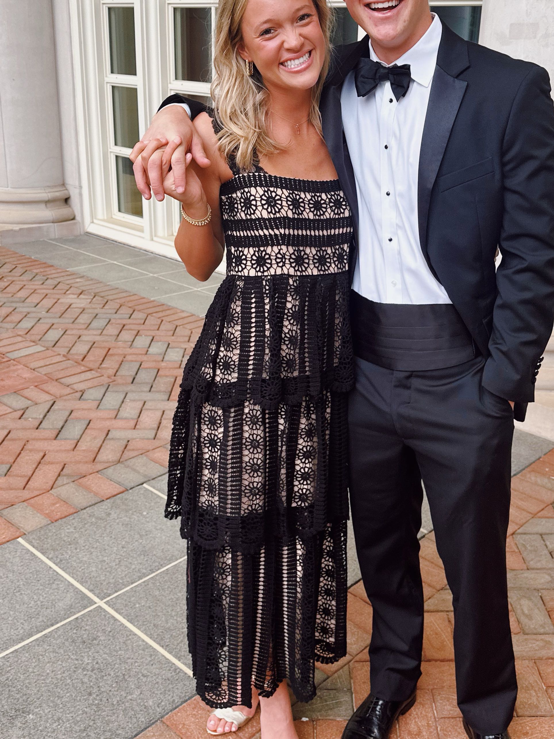 Black formal dress