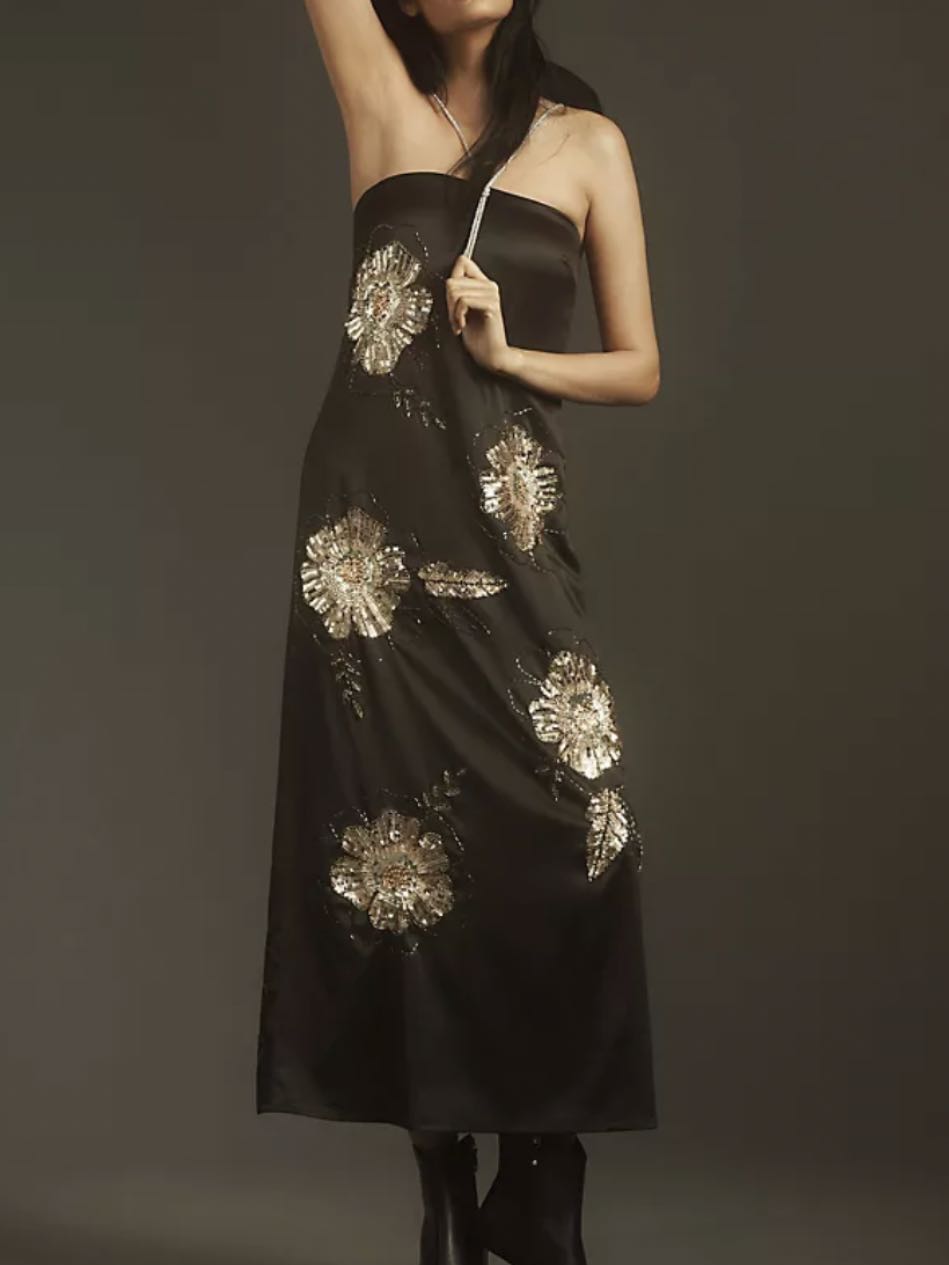 Anthropologie Let me Be Strapless