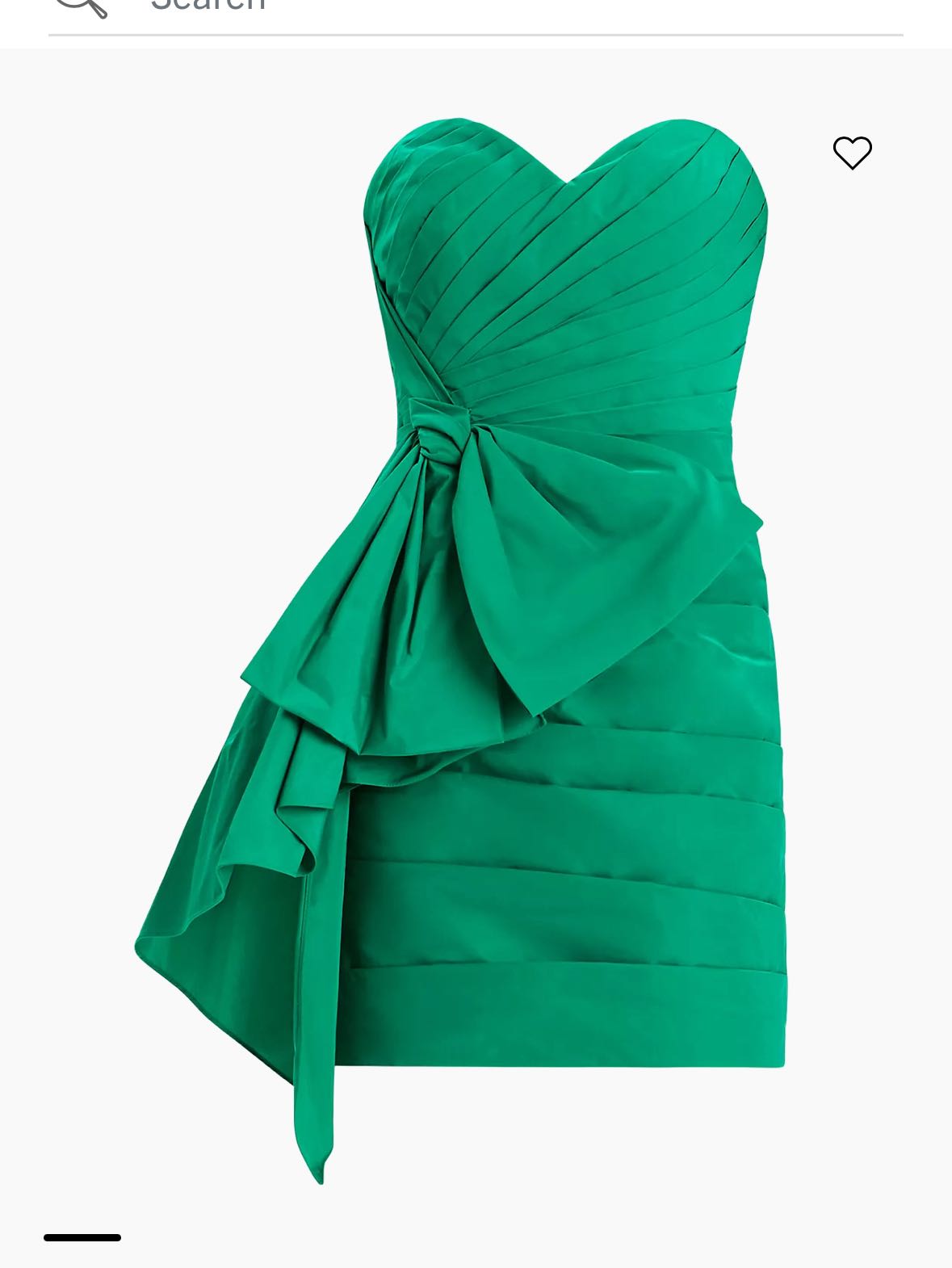 Green Cocktail Dress
