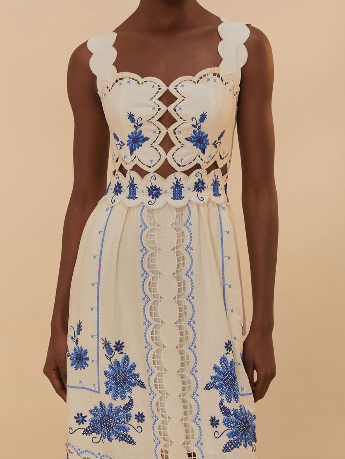 Farm Rio Floral Maxi Dress