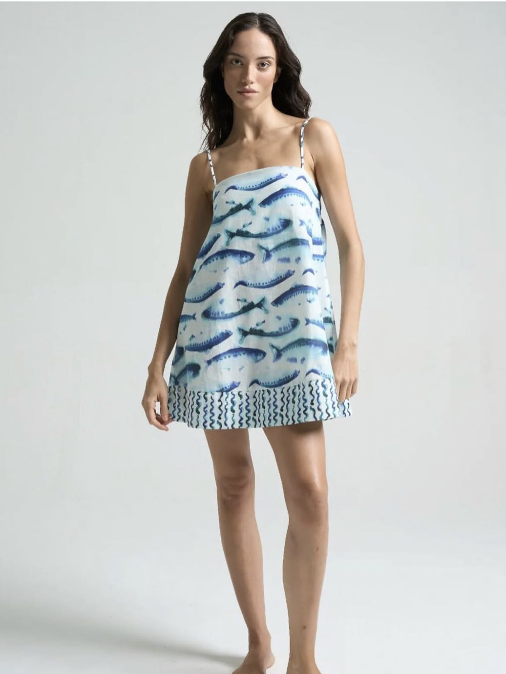 Hemline Mini Dress