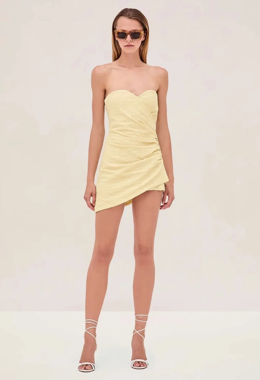 Alexis Yellow Romper