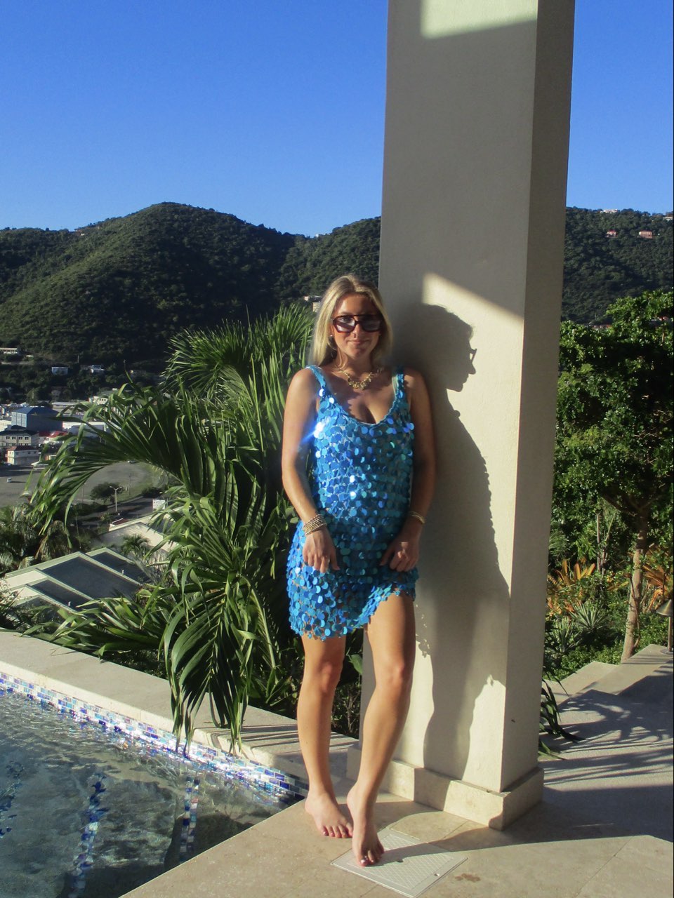 MILLY Sequin Cover Up
