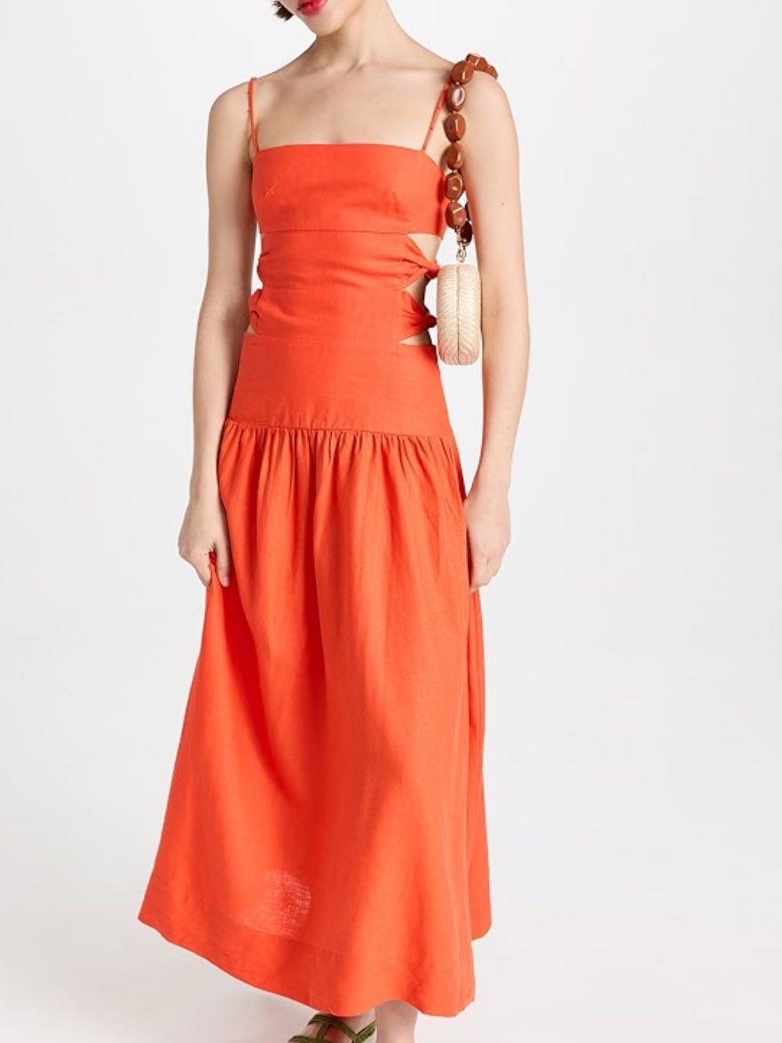 Knotted Cutout Maxi